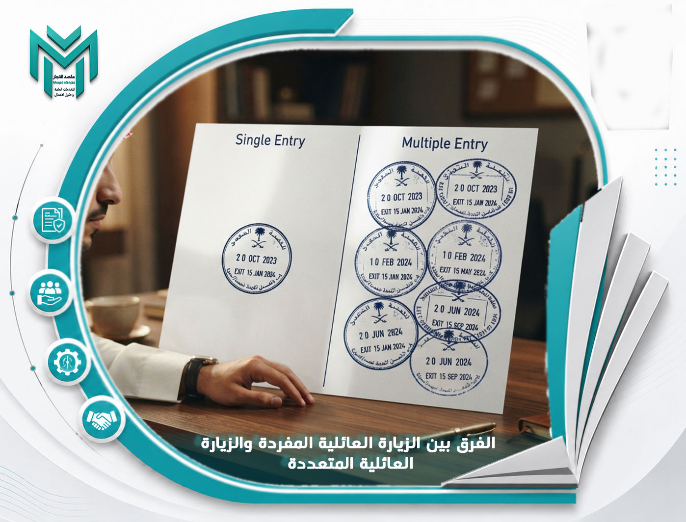 الفرق بين الزيارة العائلية المفردة والزيارة العائلية المتعددة